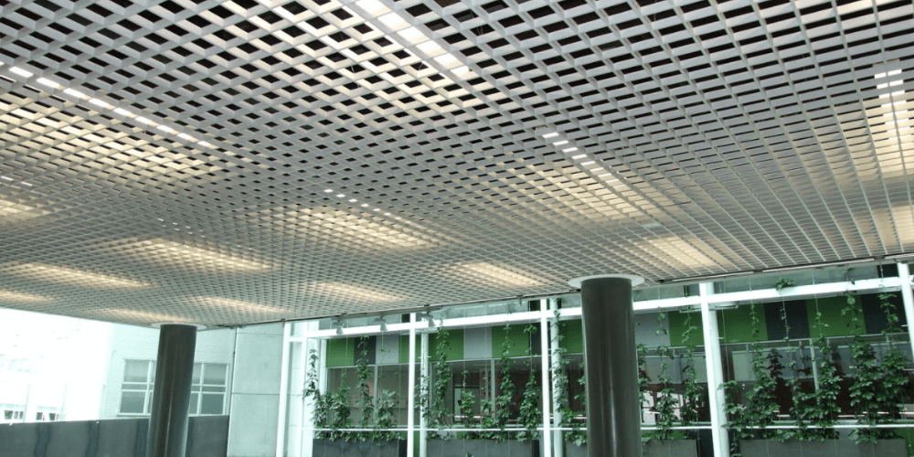 open cell ceiling