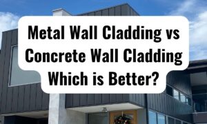 Metal Wall Cladding vs Concrete Wall Cladding - Total Roofing and Cladding