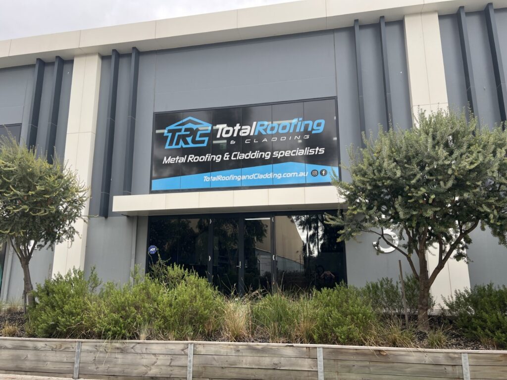 Total Roofing and Cladding Signage