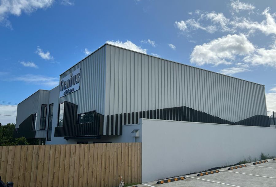 genius childcare side cladding - total roofing